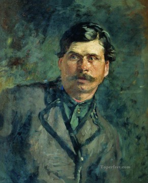  Repin Art Painting - a soldier Ilya Repin